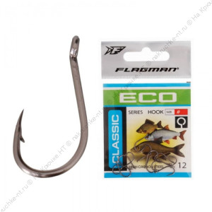 FLAGMAN Крючок Classic 1 №12 12шт FLAGMAN Крючок Classic 1 №12 12шт