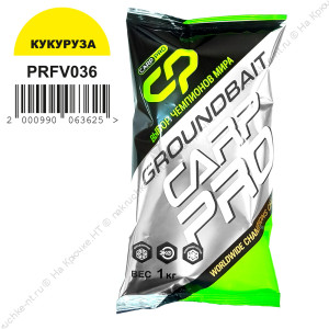 CARP PRO Прикормка для рыбы Кукуруза 1кг CARP PRO Прикормка для рыбы Кукуруза 1кг