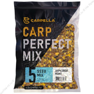 Добавка CARPELLA зерновой микс 0,5 кг, Микс №5 Добавка CARPELLA зерновой микс 0,5 кг, Микс №5